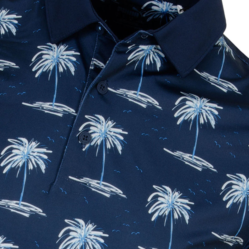 PUMA MATTR Mirage Men's Polo (Navy/Blue)