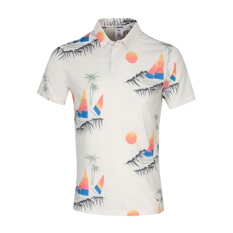PUMA Duvin Men's Polo (Frosty White)