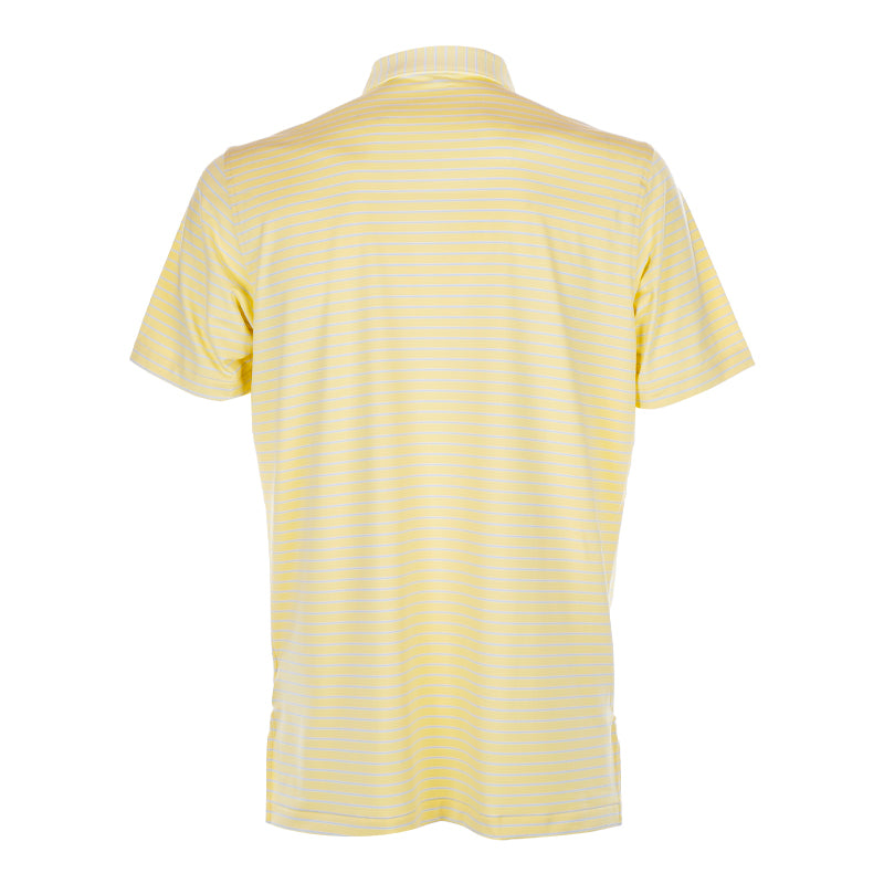 PETER MILLAR Drum Performance Jersey Men's Polo (Lemonade)