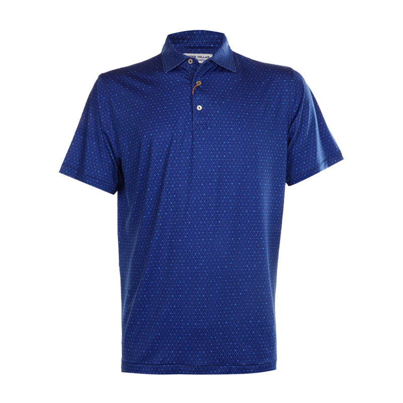 PETER MILLAR Avon Performance Jersey Men's Polo (Navy)