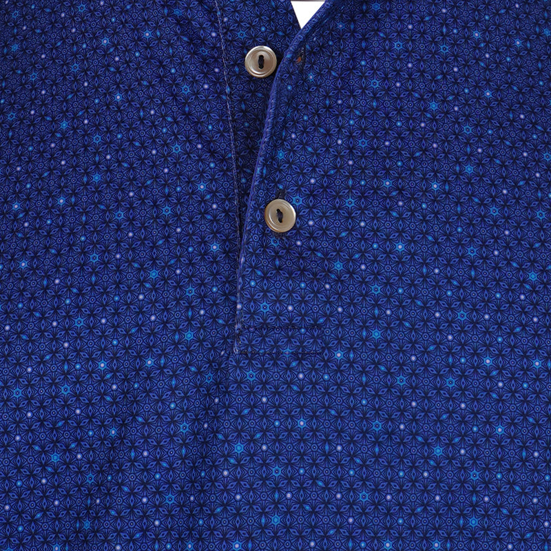 PETER MILLAR Avon Performance Jersey Men's Polo (Navy)