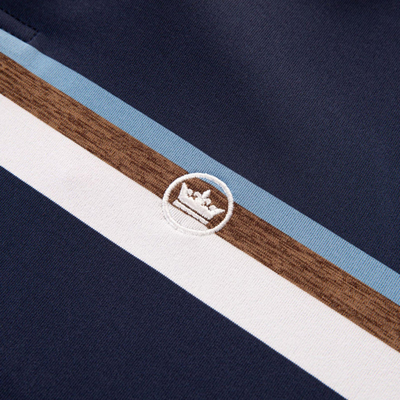 PETER MILLAR Mayhew Performance Jersey Men's Polo  (Navy)