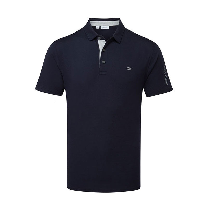 CALVIN KLEIN Uni Pique Men's Polo (Navy)