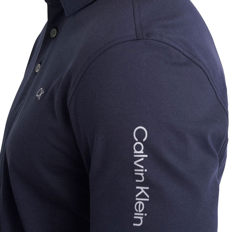 CALVIN KLEIN Uni Pique Men's Polo (Navy)