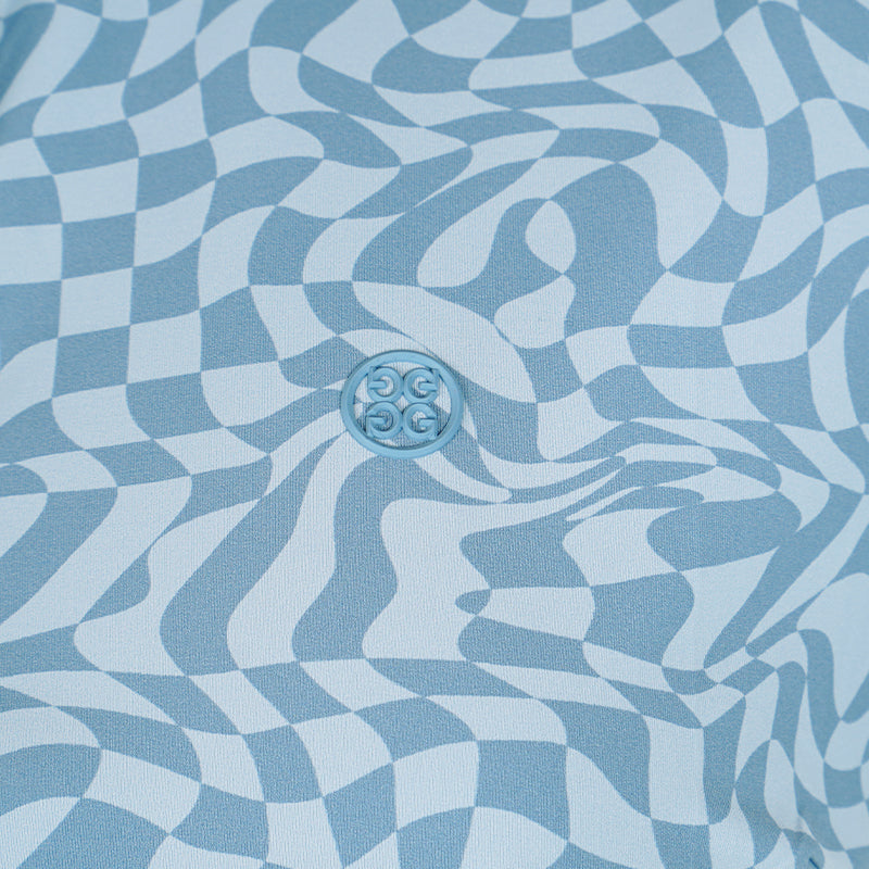 GFORE Distorted Women's Polo (Fjord)