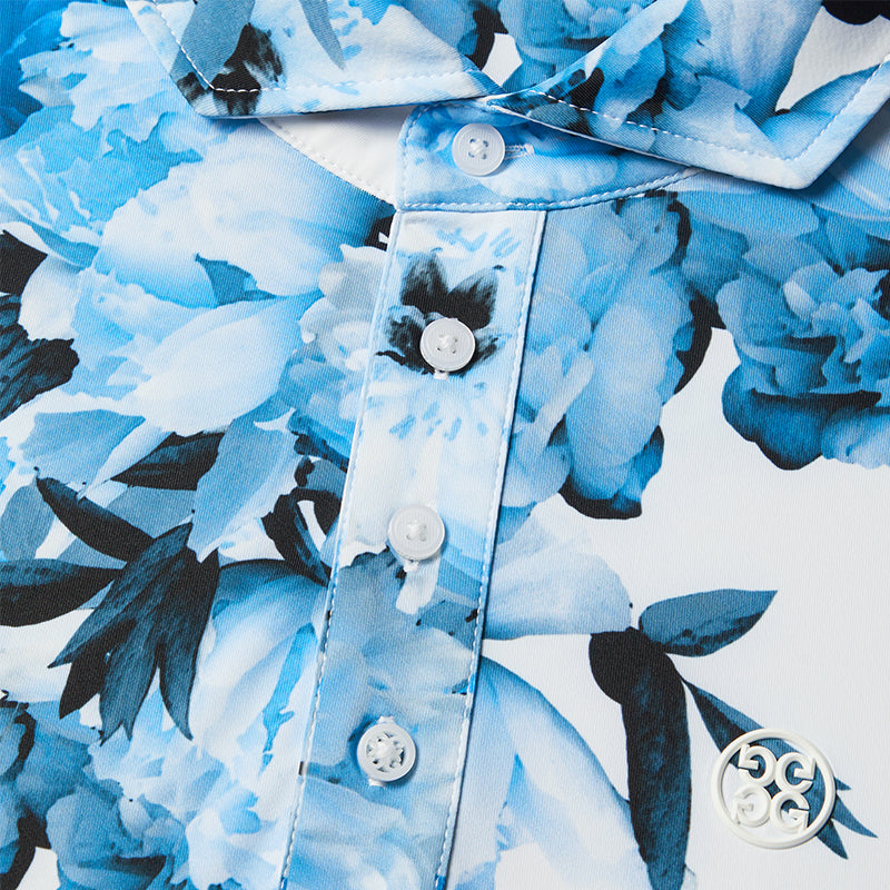 GFORE Photo Floral Jersey Men's Polo (Racer)