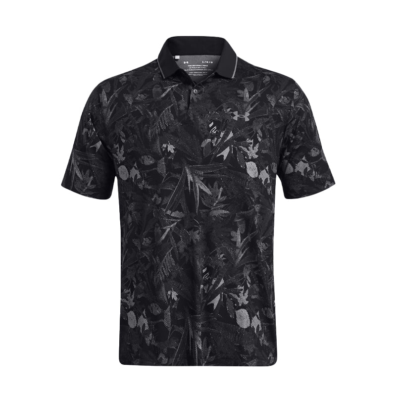 UNDER ARMOUR Iso-Chill Edge Men's Polo (Black/Grey)