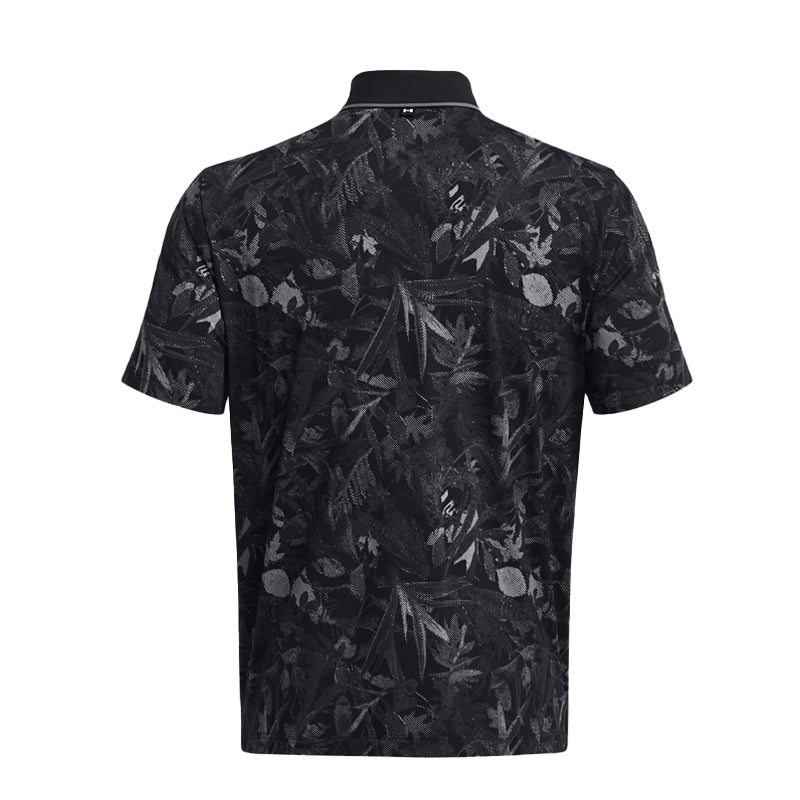 UNDER ARMOUR Iso-Chill Edge Men's Polo (Black/Grey)