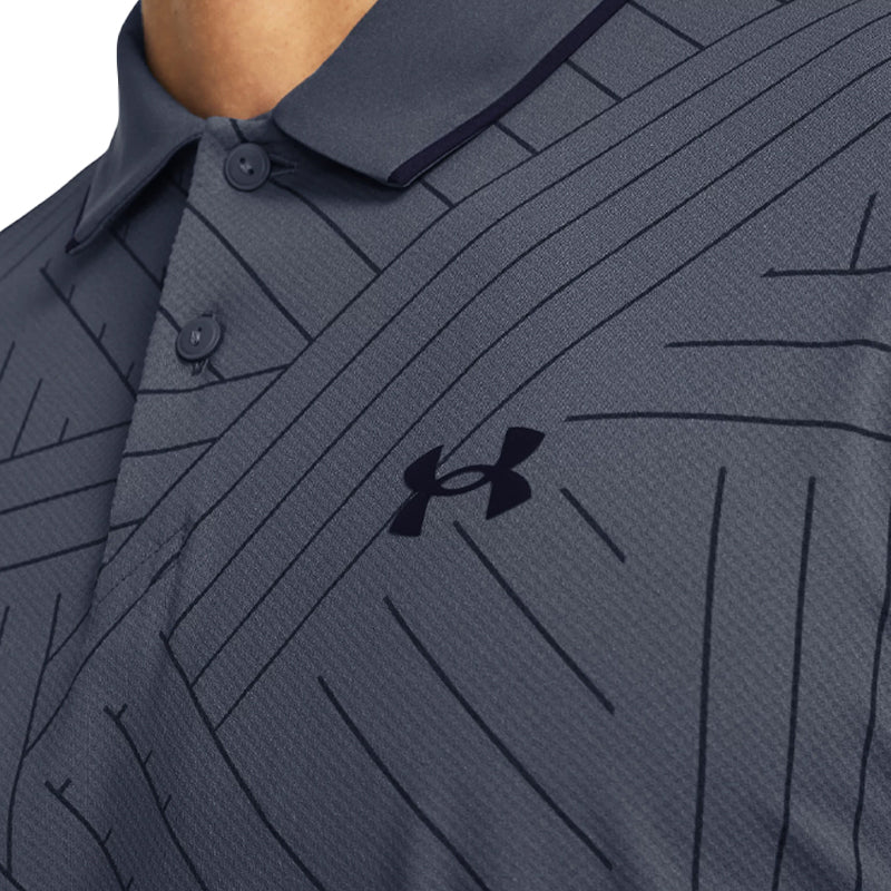 UNDER ARMOUR Iso-Chill Edge Men's Polo (Downpour Grey)