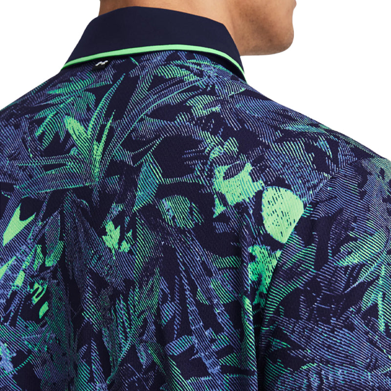 UNDER ARMOUR Iso-Chill Edge Men's Polo (Navy/Green)