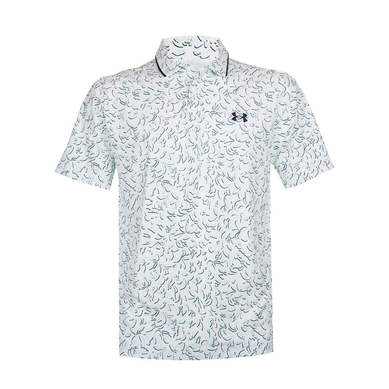 UNDER ARMOUR Iso-Chill Verge Men's Polo (White/Green)