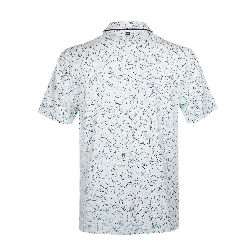 UNDER ARMOUR Iso-Chill Verge Men's Polo (White/Green)