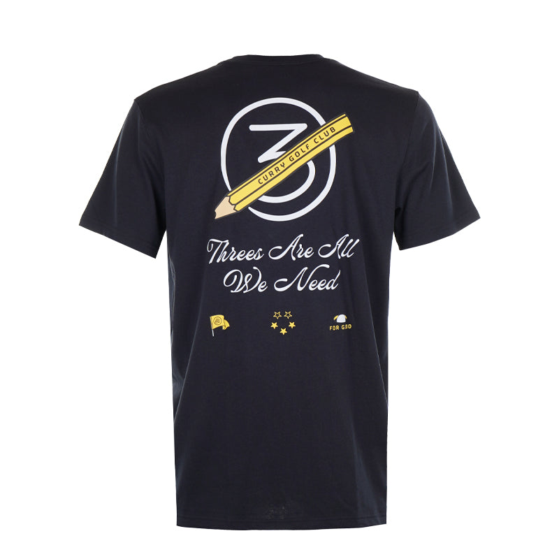 UNDER ARMOUR Curry Icon Tee Men's Shirt (Black/White)