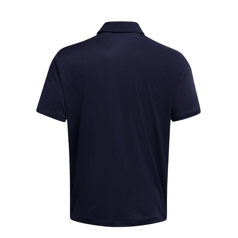 UNDER ARMOUR Tour Tips Jacquard Men's Polo (Midnight Navy)