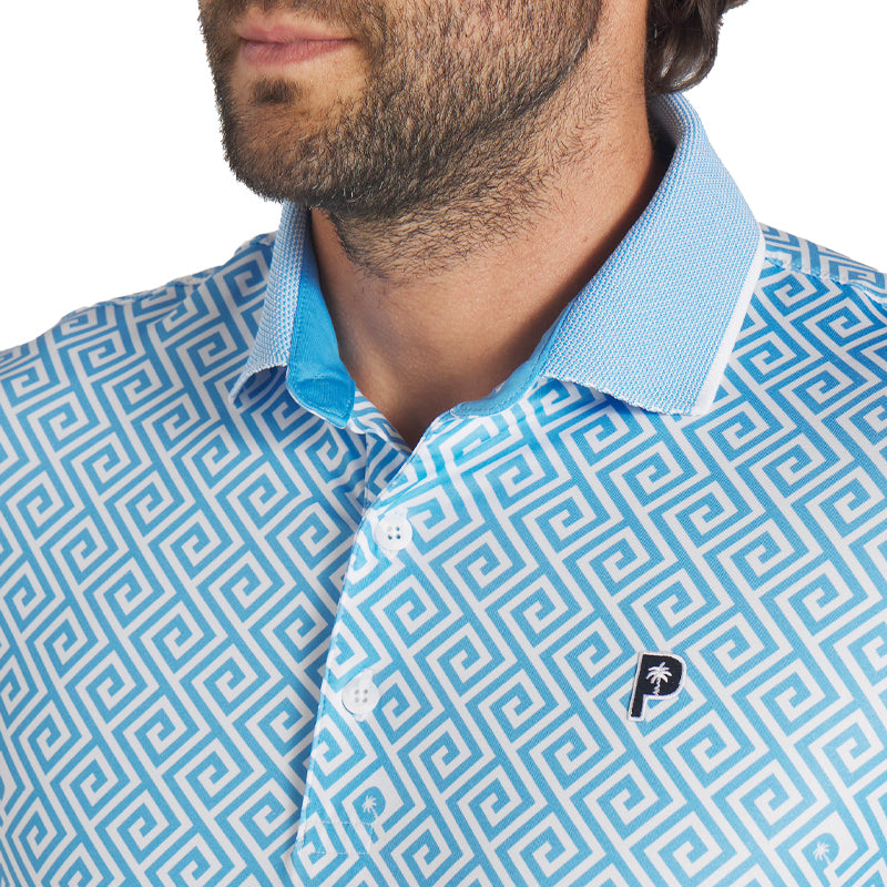 PUMA x PTC Resort Men's Polo (Regal Blue/White)