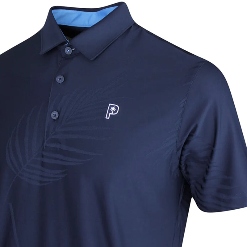 PUMA x PTC Jacquard Men's Polo (Deep Navy)