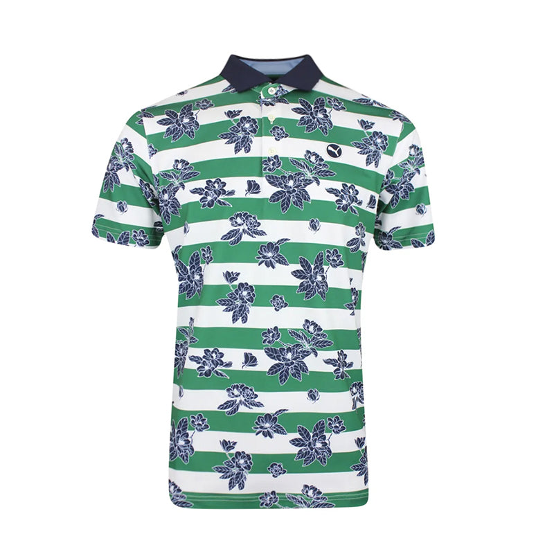 PUMA Pique Garden Men's Polo (Vine/Navy)