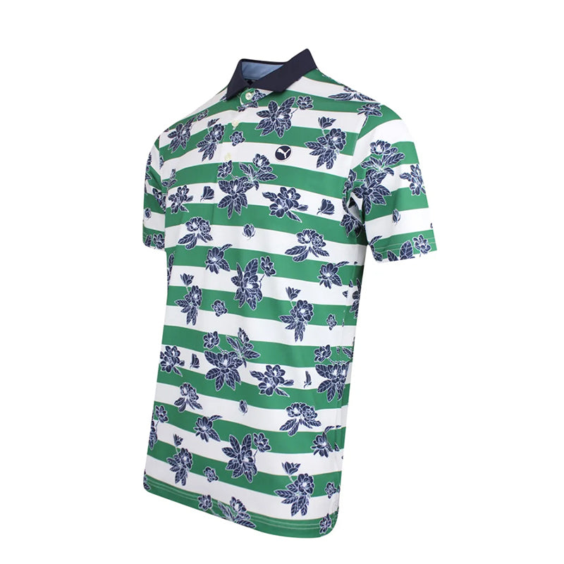 PUMA Pique Garden Men's Polo (Vine/Navy)