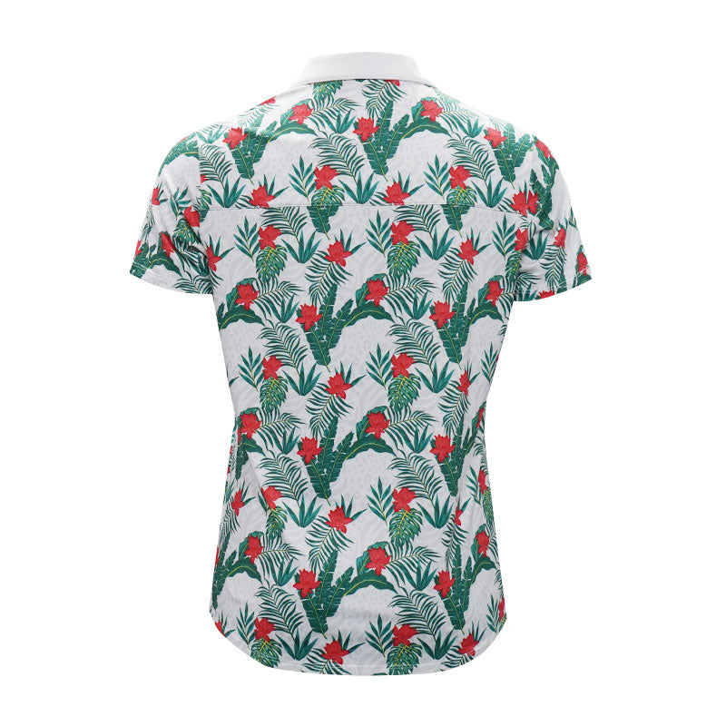 PUMA MATTR Tropic Women's Polo (White/Vine)