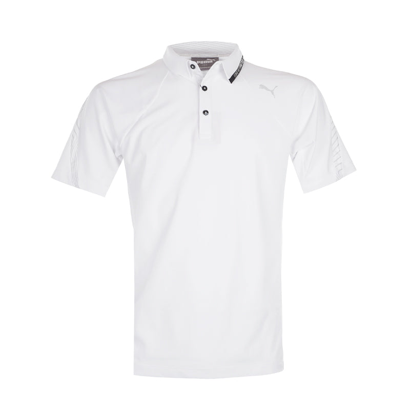 PUMA Japan PF Stretch Hybrid Neck Men's Polo (White)