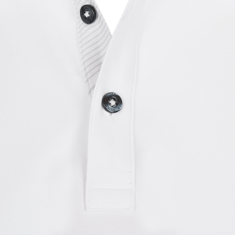 PUMA Japan PF Stretch Hybrid Neck Men's Polo (White)