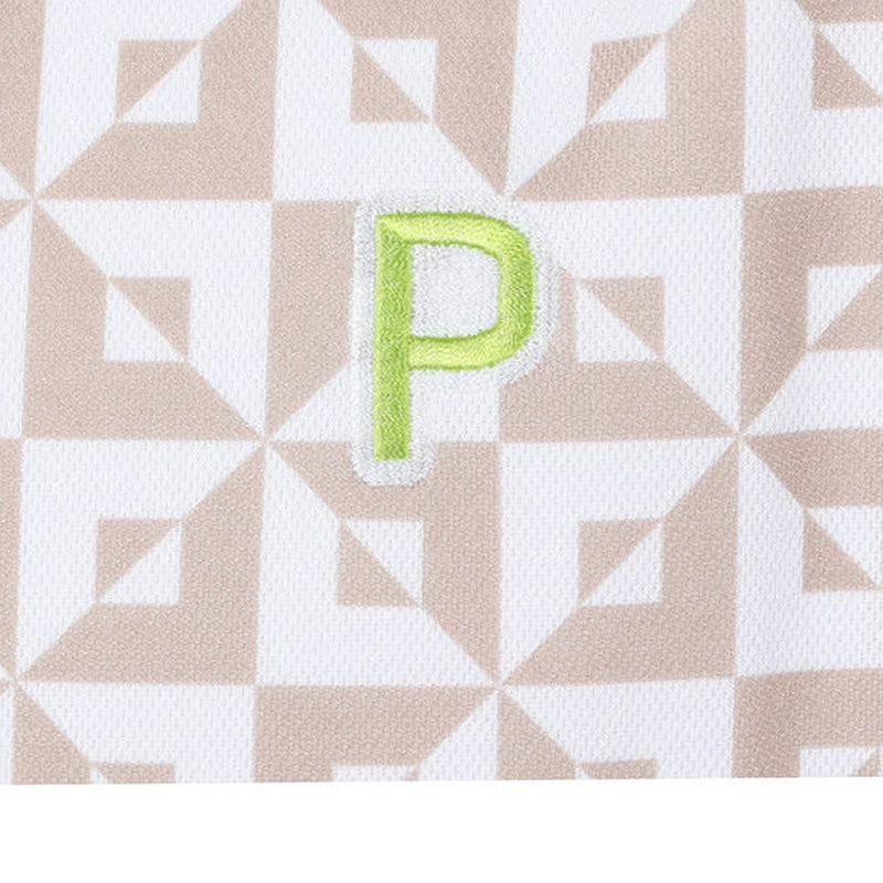 PUMA Japan Stretch Pique Monogram Men's Polo (Alabaster)