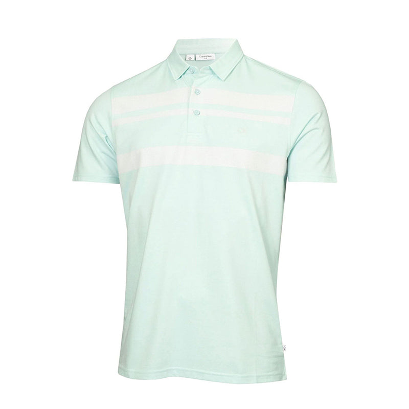 CALVIN KLEIN Fort Jackson Men's Polo (Aqua)