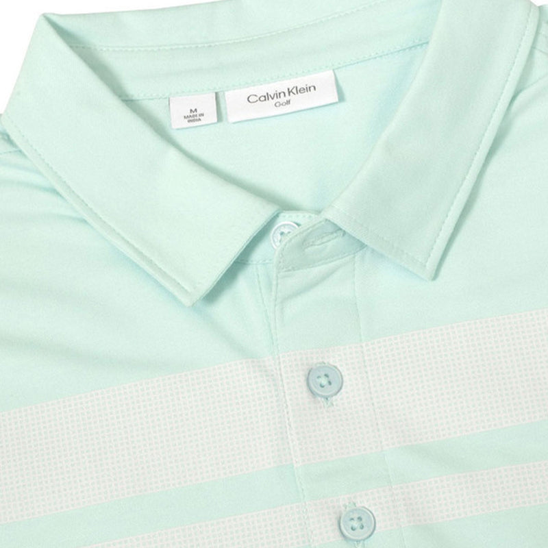CALVIN KLEIN Fort Jackson Men's Polo (Aqua)