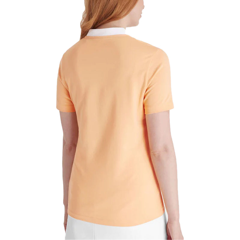 CALVIN KLEIN Dayton Women's Polo (Peach Cobbler)