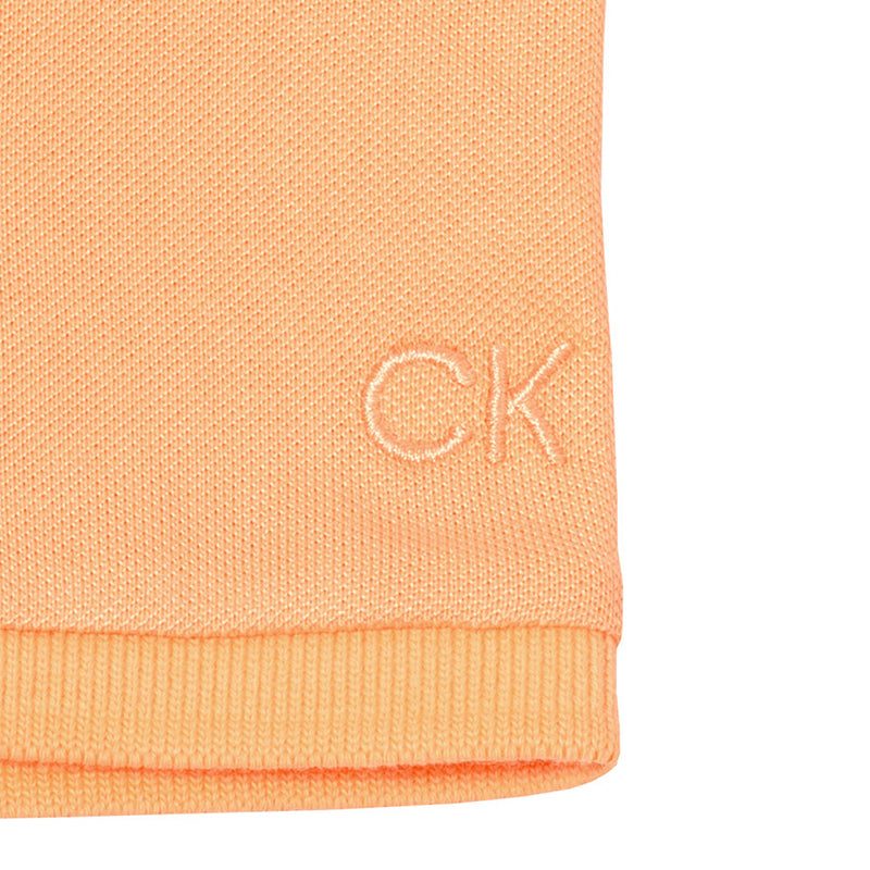 CALVIN KLEIN Brightmeadow Women's Polo (Peach Cobbler)
