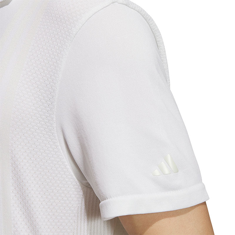 ADIDAS Primeknit Seamless Men's Polo (White)