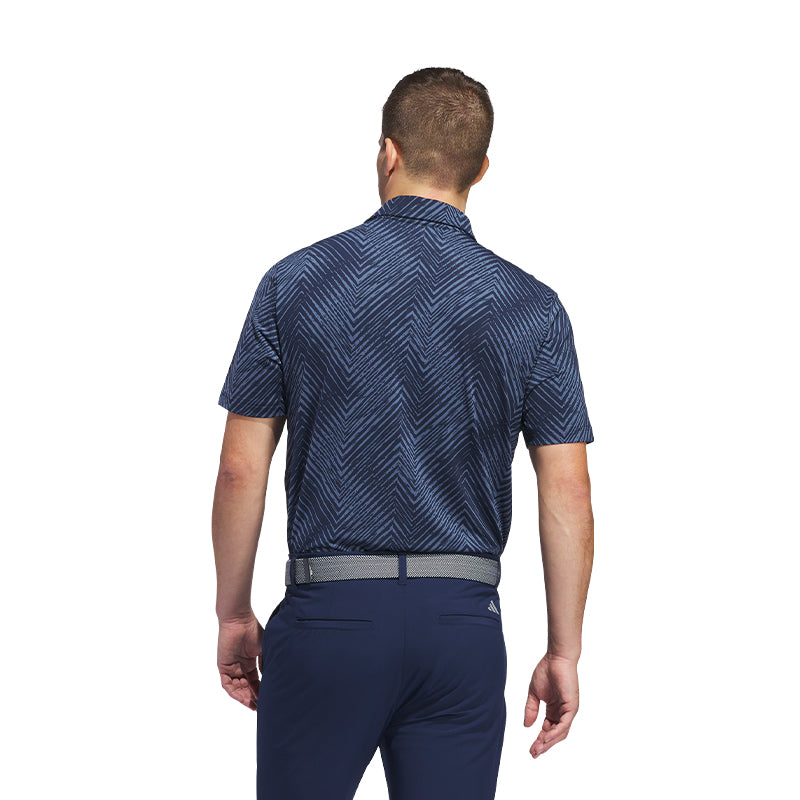 ADIDAS Ultimate365 Men's Striped Polo (Navy/Ink)