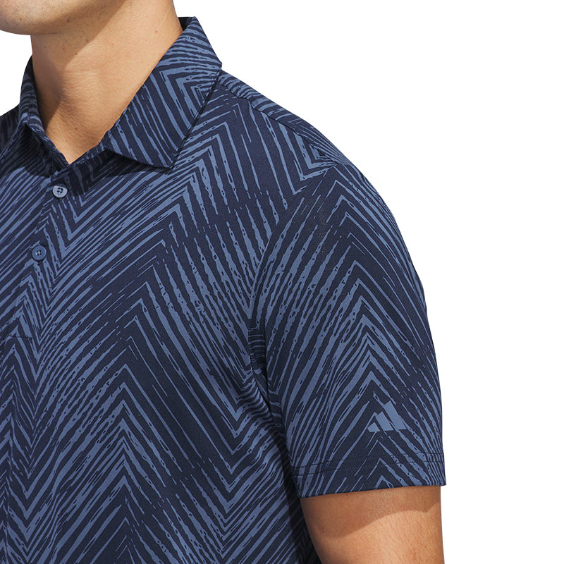 ADIDAS Ultimate365 Men's Striped Polo (Navy/Ink)