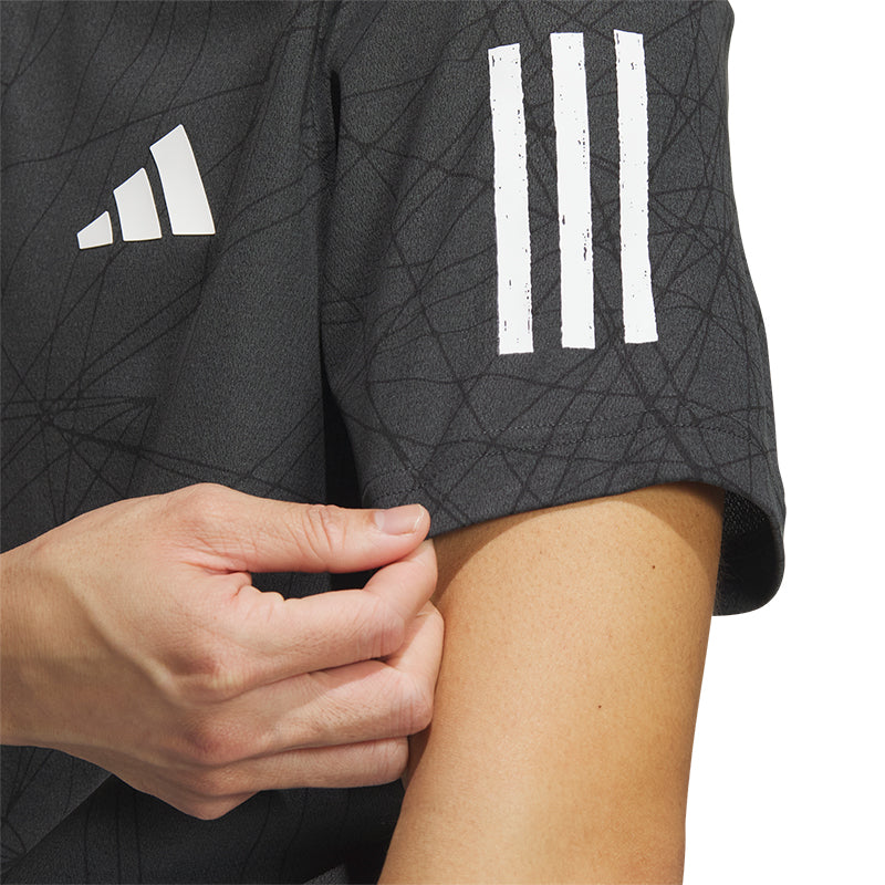 ADIDAS Essential Graphic Men's Polo (Carbon)
