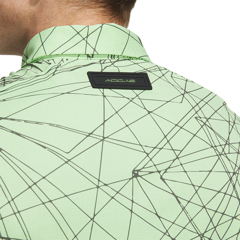 ADIDAS Essential Graphic Men's Polo (Green)