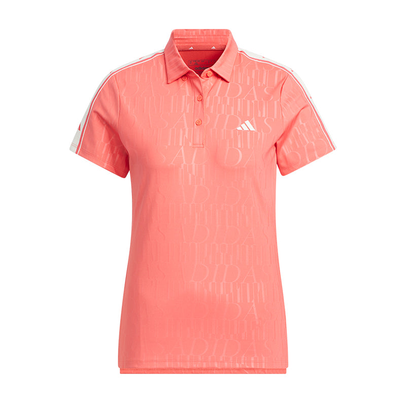 ADIDAS Go-To Deboss Women's Polo (Red)