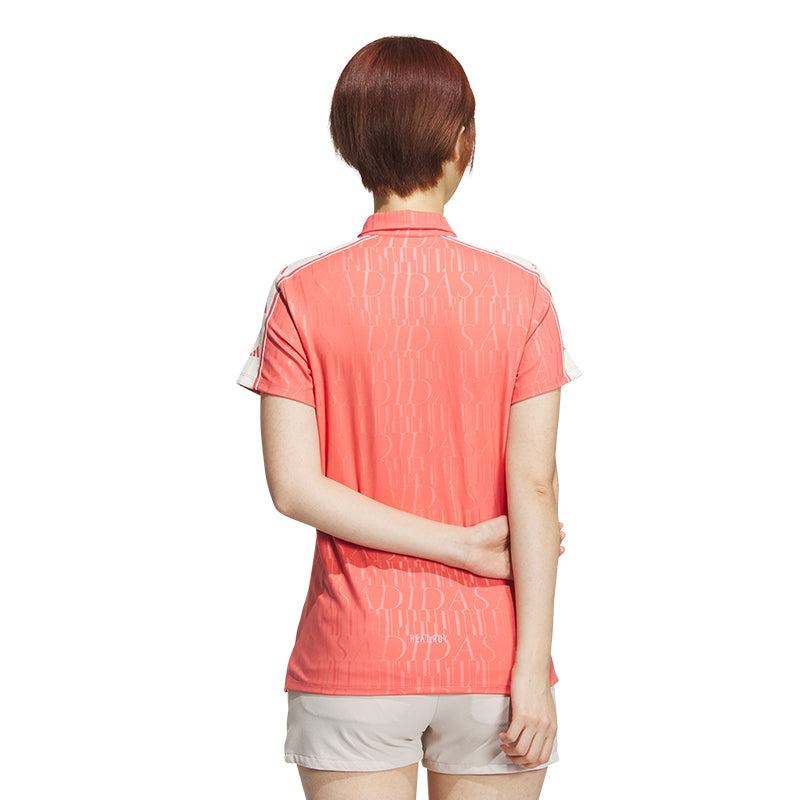 ADIDAS Go-To Deboss Women's Polo (Red)