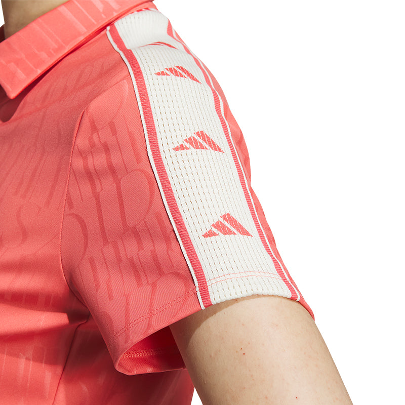ADIDAS Go-To Deboss Women's Polo (Red)