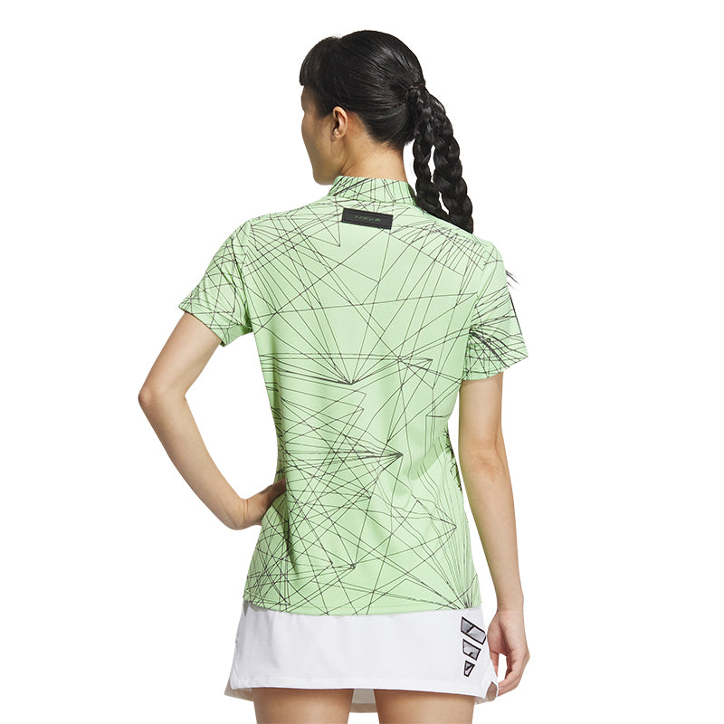 ADIDAS Essential Women's Graphic Polo (Green)