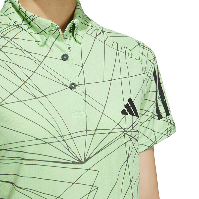 ADIDAS Essential Women's Graphic Polo (Green)