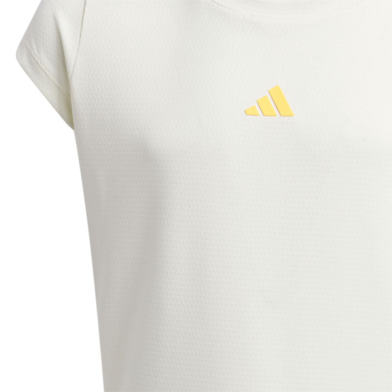 ADIDAS HEAT.RDY Sport Crew Girl's Polo (Ivory)