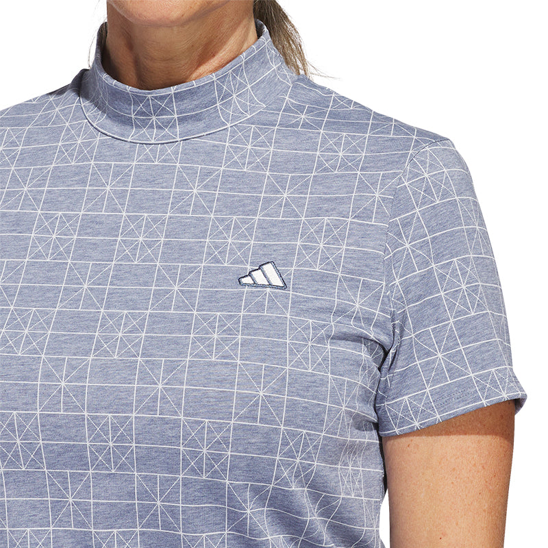 ADIDAS Go-To Women's Mock Polo (Ink)