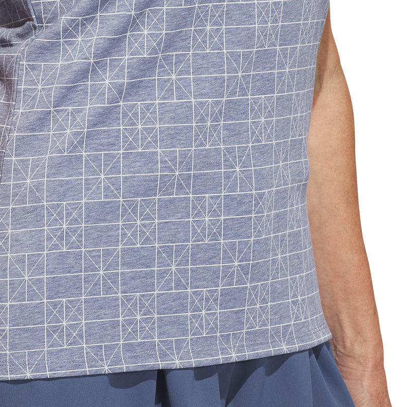 ADIDAS Go-To Women's Mock Polo (Ink)