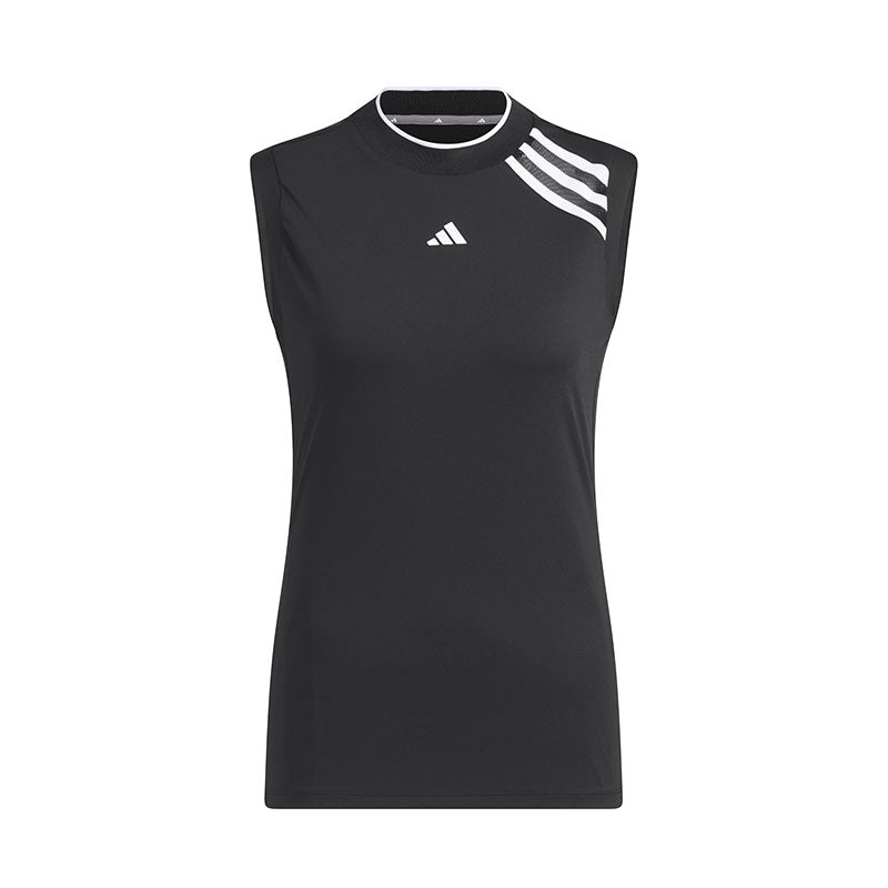 ADIDAS HEAT.RDY Women's Sleeveless Mock Shirt (Black)