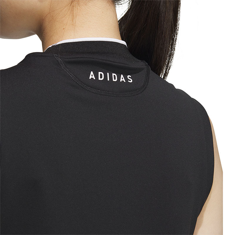 ADIDAS HEAT.RDY Women's Sleeveless Mock Shirt (Black)