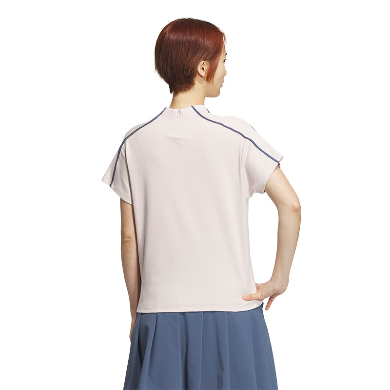 ADIDAS Essential Women's Boatneck Mock Shirt (Pink)