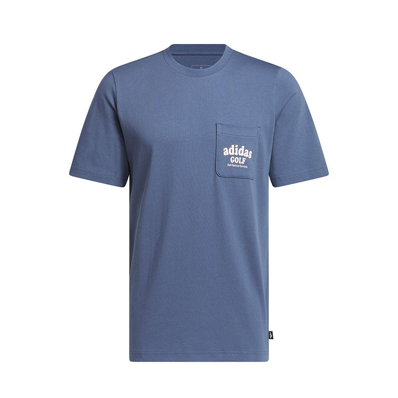 ADIDAS Ball Retrieval Graphic Pocket Men's T-Shirt (Ink)