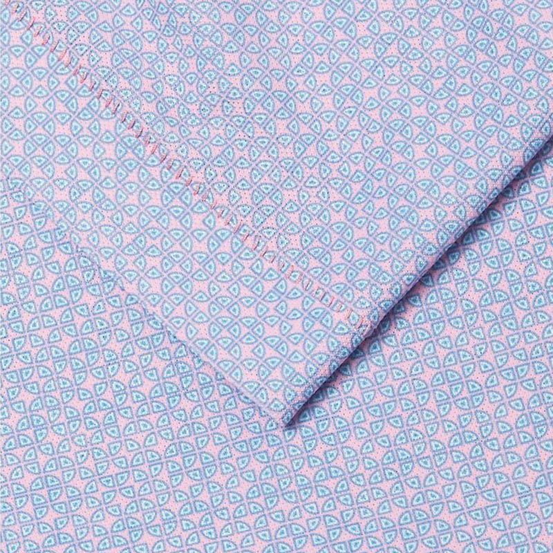 PETER MILLAR Shirly Performance Mesh Men's Polo (Palmer Pink)