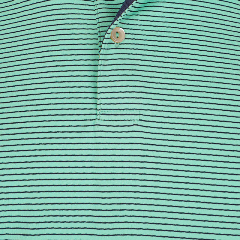 PETER MILLAR Feather Stripe Men's Polo (Summer Meadow)