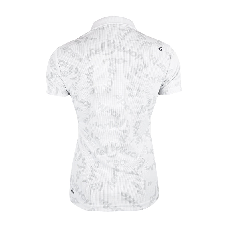 TAYLORMADE T-Ice Graphic Women's Polo (White)
